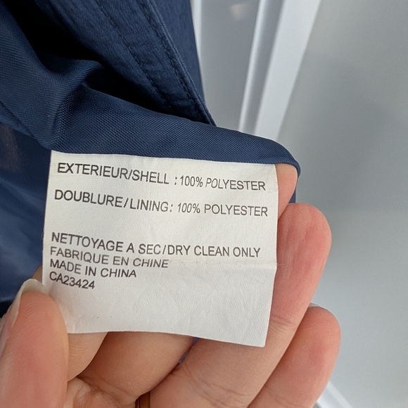 Vintage sequence women's Blue Coat size 11/12 - Picture 12 of 13